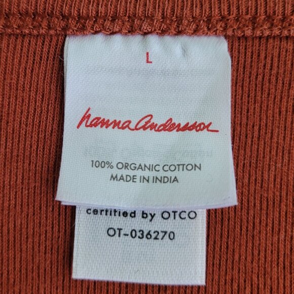 Hanna Andersson Organic Cotton Lounge Tee L - Picture 5 of 11